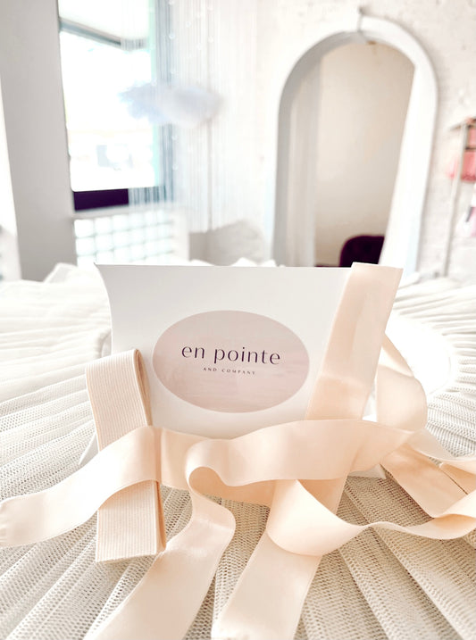 Set of Cut and Burned Pointe Shoe Ribbon & Elastic