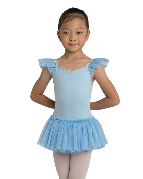 Youth Leotard Flutter Fly Dress