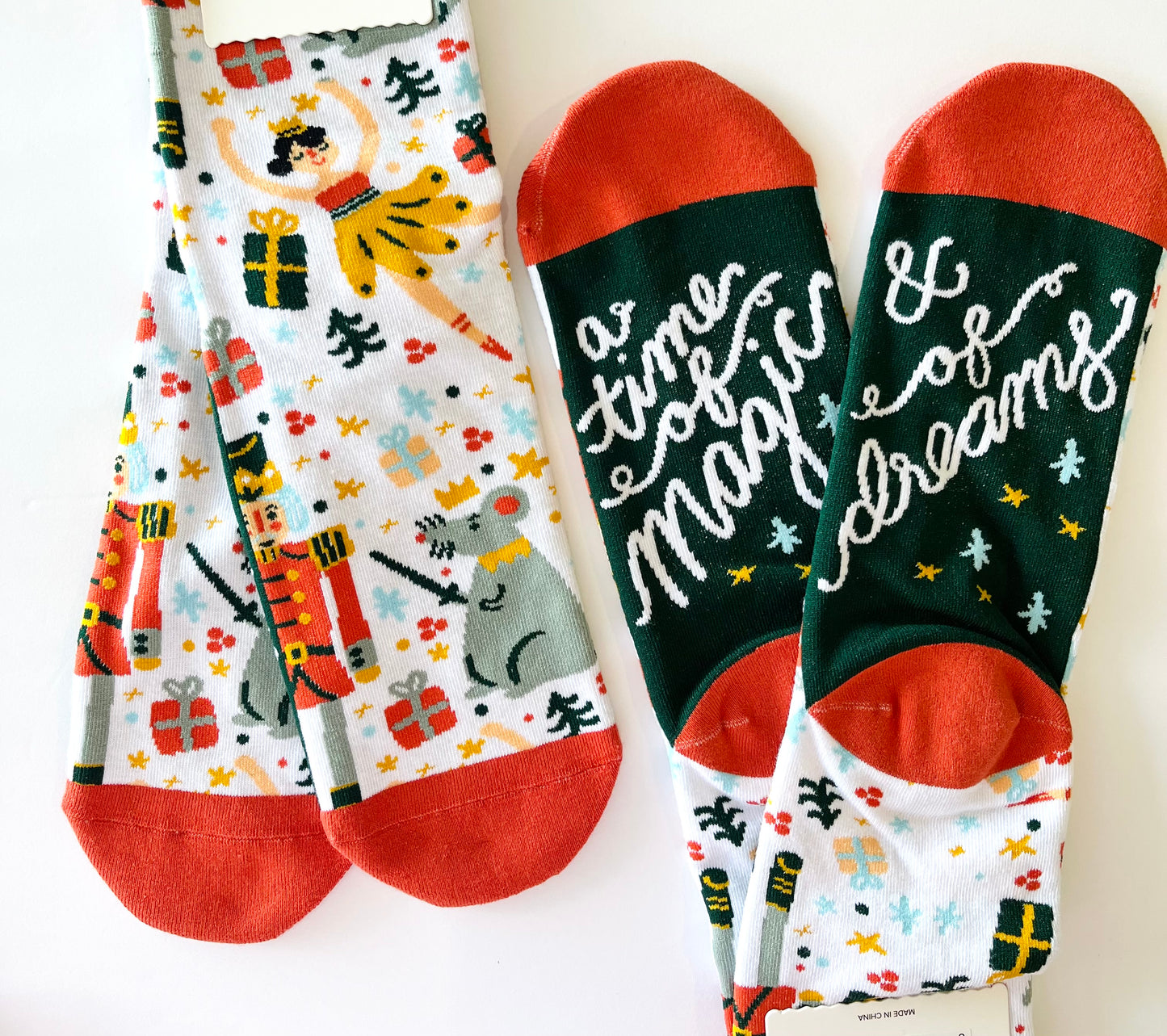 Nutcracker Crew Socks